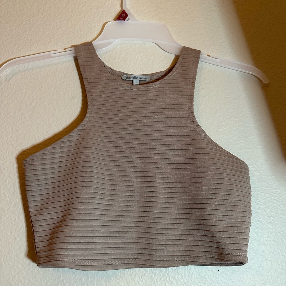 Charlotte Russe crop top (S)